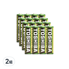 TOSHIBA 東芝 台灣公司貨 環保4號電池, 16顆, 2組