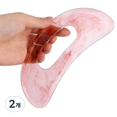 Celliving 背部經絡肌肉放鬆全身刮痧按摩器, 煙燻粉, 2個