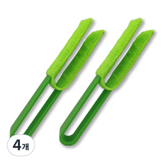 Bacogel 夾式縫隙清潔刷, 4個, 綠色