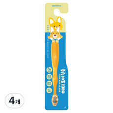 KM Pharmaceutical Pororo Eddy 玩具牙刷, 混合色, 4個, 1入