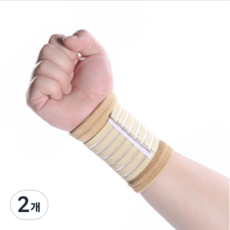 Huolly 雙重保護護腕 膚色 2入, 2個