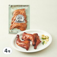 마니커에프앤지 스모크 닭다리 4개입, 680g, 4개