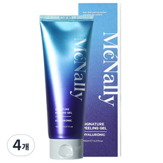 맥넬리 시그니처 필링 젤 히알루로닉, 150ml, 4개