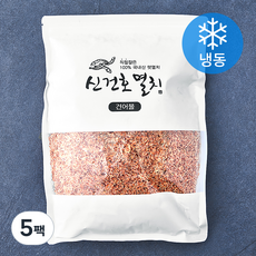 신건호멸치 후리가케 이유식 주먹밥용 밥새우 (냉동), 500g, 1개입, 5개