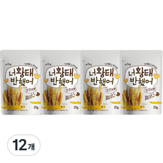 YORIYEOWANG 明太魚乾 椰子口味, 20g, 12個