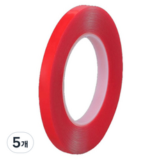 알로데 나노 다용도 강력 양면 테이프 TYPE01 너비 10mm x 길이 10m, 5개