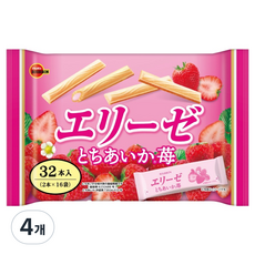 BOURBON 北日本 Elise Tochiaika 草莓, 4個, 115g