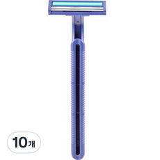 Blue Market 2層一次性刮鬍刀, 10個, 1件