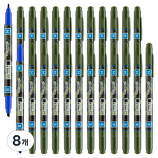 라인플러스 물로 지우는 수성 OHP 펜 M B, 청색, 96개