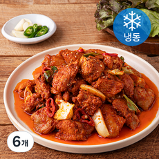 봄내푸드 춘천닭갈비 (냉동), 500g, 6개