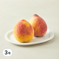 곰곰 하우스 복숭아, 3개, 360g(소과)(2입)