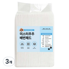 미스터추추 강아지 배변패드 100g, 20개입, 3개 20개입, 3개