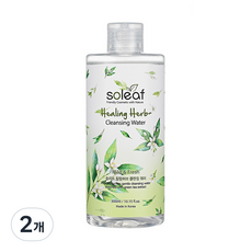 솔리프 힐링 허브 클렌징 워터, 2개, 300ml