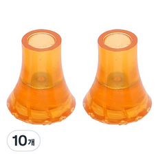 Day Use 安全防滑拐杖橡膠頭 黃色, 10個