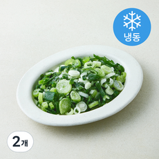 대파 슬라이스 (냉동), 2개, 1kg 2개, 1kg