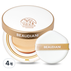 BEAUDIANI 網狀緊緻氣墊, 1號自然遮瑕日常, 4個