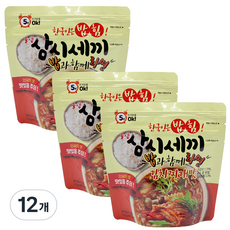 궁극의푸드 삼시세끼 밥과 함께 라면 김치찌개맛, 110g, 12개