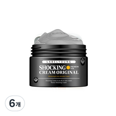 라벨영 쇼킹크림 오리지널 프리미엄, 6개