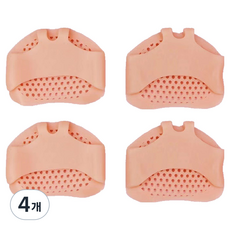 Komosco 矽膠前腳掌護理墊 米色, 4個, 60g, 2入