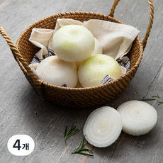 국내산 깐양파, 1kg, 4개