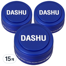 다슈 포 맨 프리미엄 울트라 홀딩 파워 왁스, 15ml, 15개