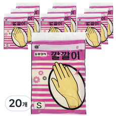 Dongkwang Trading Co. Ltd. Kalkali Beauty Gloves Small S, 淺褐色, 20個