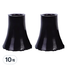 Day Use 安全防滑拐杖橡膠頭 黑色, 10個