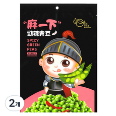 麻一下 勁辣青豆, 2袋, 240g
