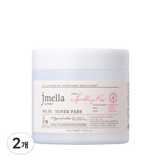 제이멜라 인 프랑스 스파클링 로제 토너 패드 150ml, 70매, 2개