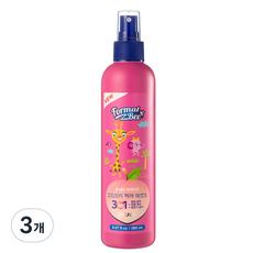 포멀비 마이키즈 3in1 엉킴방지 헤어 에센스 복숭아향, 280ml, 3개