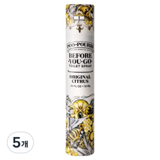 푸리 푸푸리 토일렛 퍼퓸 오리지널 시트러스 본품, 10ml, 5개