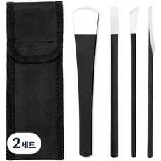 不鏽鋼去角質銼刀 A組合, 混色, 2組