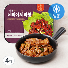 와룡 데리야끼 막창 (냉동), 300g, 4개