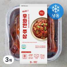 우와한 쭈삼 (냉동), 450g, 3개