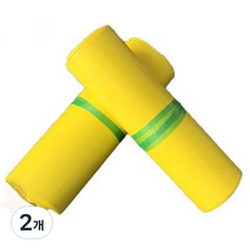 Gapang Courier Delivery 塑料袋塑料袋霓虹黃 A LDPE 0.08 100p, 2個