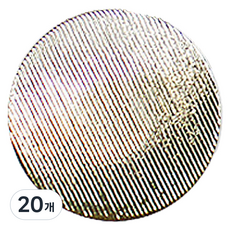 Button King 東大門鈕扣王 線條鈕扣 15mm, 20個, 亮面金色