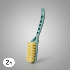 Malltoday Shoe Fresh 運動鞋 浴室 清潔刷 縫隙刷, 藍色, 2個