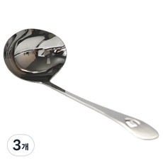 Livingglory STS304 醬料勺, 銀色, 3個