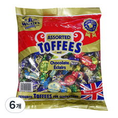 WALKER'S NONSUCH 綜合太妃糖和巧克力泡芙, 920克, 6個