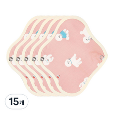 위즐리 면생리대 무방수, 15개, 1개입, 미니