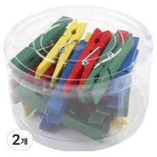 Uniart 5000 木夾, 特大, 2個, 22入