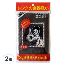 Greenpia 拋光用菜瓜布 3SSS, 10個, 2組