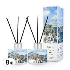디스이즈명화 디퓨저, 헤븐리오션, 120ml, 8개
