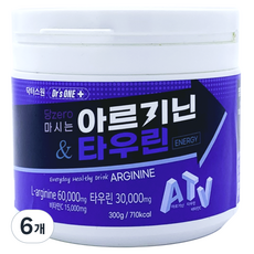 닥터스원 당제로 마시는 아르기닌 앤 타우린, 300g, 6개