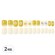 JOYME Daysoy Pop Pop 亮點美甲貼紙 24入組, N41, 2套