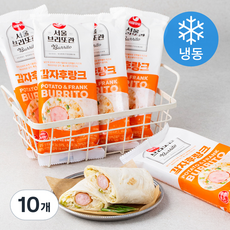 서울우유 서울브리또관 감자후랑크 (냉동), 120g, 1개입, 10개