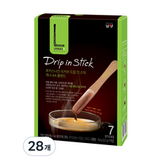 루카스나인 리저브 드립인스틱 케냐 AA 블렌드, 2.2g, 7개입, 28개
