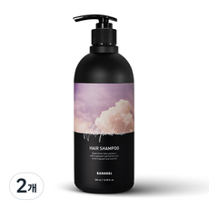 Bananal 香薰洗髮精白花麝香, 500ml, 2個