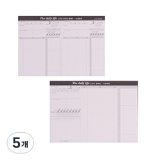 아이씨엘디자인 Iciel The daily life -10분공부 2p, 혼합색상, 5개
