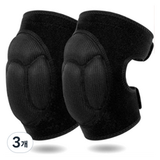 INFISHOP 高密度緩衝護膝 2入, 黑色, 3個